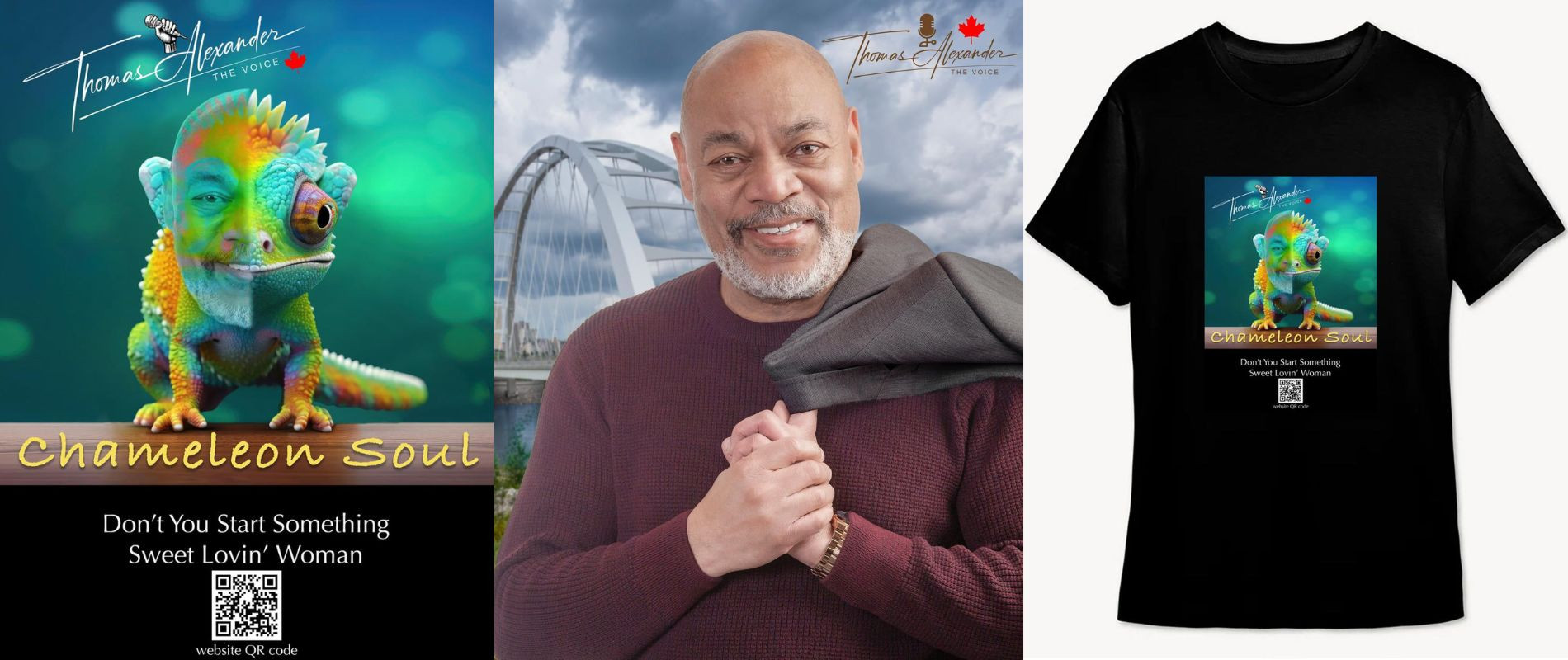 New T-shirt and Chameleon